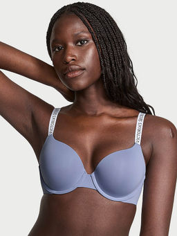Victoria's Secret - Women Grey The T-Shirt Push-Up Perfect Shape Bra