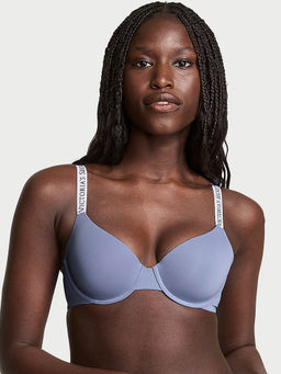 Victoria's Secret - Women Blue The T-Shirt Lightly Lined Demi Bra