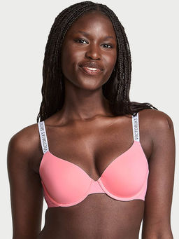 Victoria's Secret - Women Pink The T-Shirt Lightly Lined Demi Bra