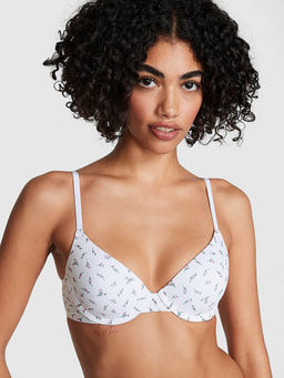 Victoria's Secret - Women White Wear Everywhere Lightly Lined T-Shirt Bra