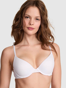 Victoria's Secret - Women White PINK Wear Everywhere Push-Up Bra