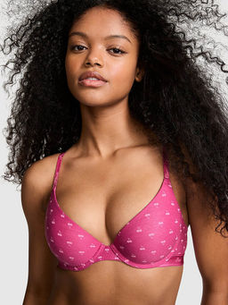 Victoria's Secret - Women Pink Wear Everywhere Push-Up Bra