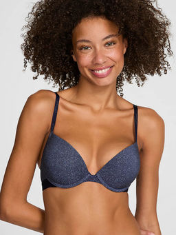 Victoria's Secret - Women Blue Wear Everywhere Super Push-Up Bra