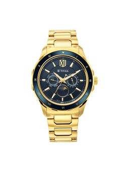 Titan - Regalia Premium Timepieces Blue Dial Analog Watch for Men