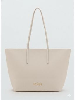 FARGO - Prestige Ivory with 15-Inch Laptop Compartment Tote Bag