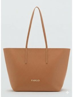 FARGO - Prestige Tan with 15-Inch Laptop Compartment Tote Bag
