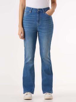 Pepe Jeans - Women Light Blue High-Rise Powerflex Jeans