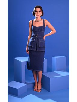 Geisha Designs by Paras and Shalini - Women Denim Rosalind Dress