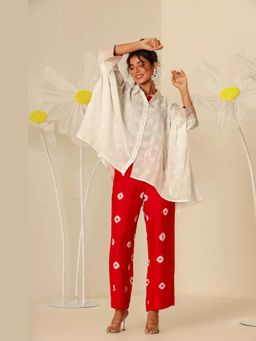 Keva Clothing - Off White Kaftan Shirt