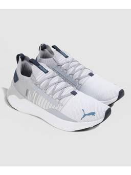 Puma - Men Soft Ride Symmetry Fuzion Grey Running Shoes