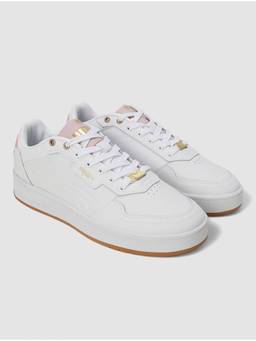 Puma - Women White Court Classic Lux Wns Res Sneakers