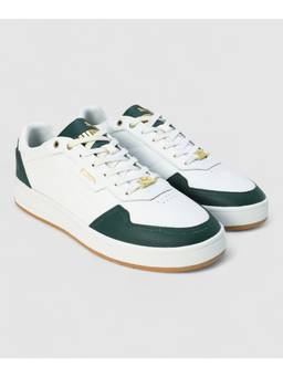 Puma - Unisex Green Court Classic Lux Res Sneakers