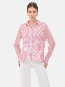 Kazo - Rachel Printed Full Sleeves Shirt