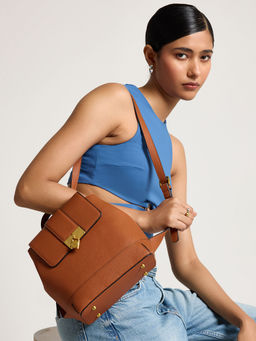 MIRAGGIO - Brown Rome Backpack