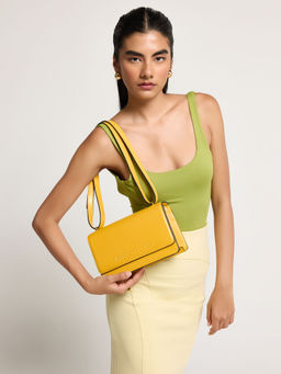 MIRAGGIO - Yellow June Crossbody Bag