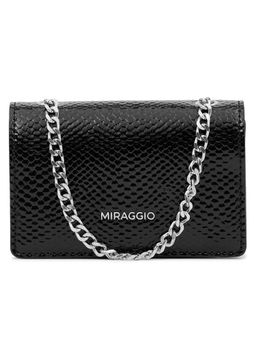 MIRAGGIO - Black Suzie Crossbody Bag for Women