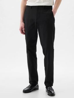 GAP - Black Men's Slim Fit Mid-Rise Chinos