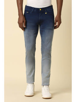 Allen Solly - Men Blue Skinny Fit Mid Wash Jeans