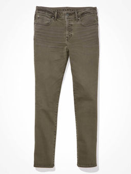 American Eagle - Men Olive Air Flex Plus Slim Jean