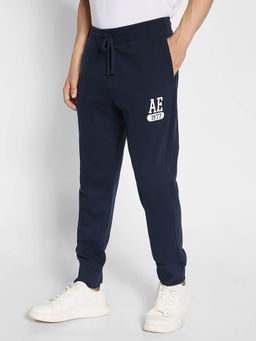 American Eagle - Men Blue Cotton Joggers