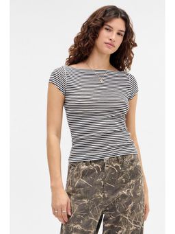 BDG by Urban Outfitters - Frankie Ss Pattern White Top