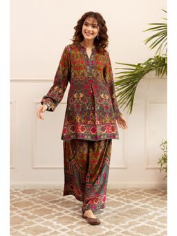 Autumnlane - Kabool Brick Printed Co-Ord Set