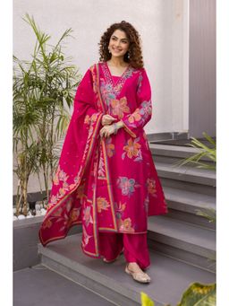 Autumnlane - Kabool Kobi Work Kurta with Pant & Dupatta