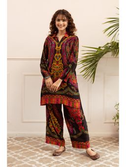 Autumnlane - Kabool Sable Printed Cotton Co-Ord Set