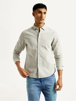 Levi's - Men Multi-Color Checks Slim Fit Shirt