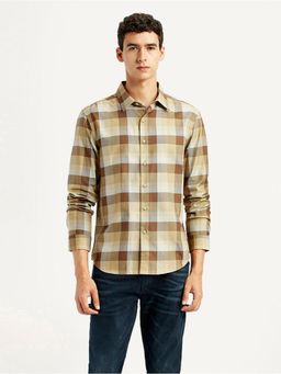Levi's - Men Checks Multi-Color Slim Fit Shirt