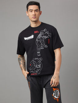 Free Authority - Black Dragon Ball Z Graphic Premium T-Shirt