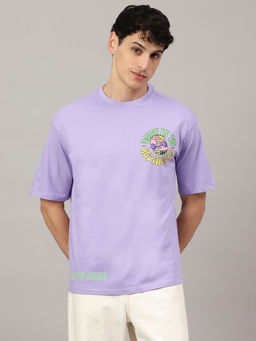 Free Authority - Purple Hot Wheels Graphic Loose T-Shirt