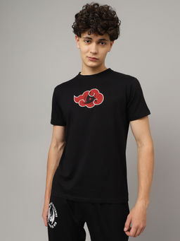 Free Authority - Black Naruto Graphic Regular Fit T-Shirt