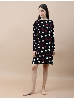 Marks & Spencer - Viscose Mix Printed Round Neck Nightdress