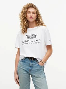 Tommy Hilfiger - Women White Cotton Typography T-shirt