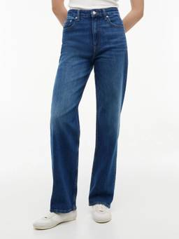 Tommy Hilfiger - Women Blue Cotton Solid Jeans