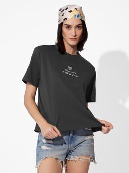 The Souled Store - Official Disney Little Bit Of Magic Women Relaxed Fit T-Shirt