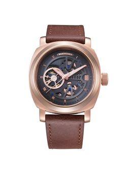 Aries Gold - Vanguard Automatic Skeleton Watch With Sapphire Glass For Men- G 9025 Rg-Gyrg