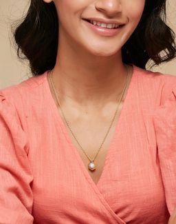 Fabindia - Women White Pearl Necklace