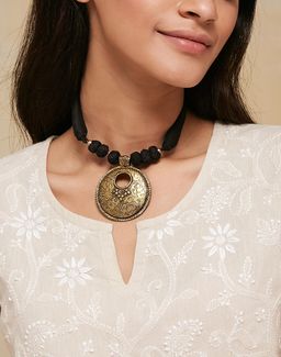 Fabindia - Women Metal Gold Necklace