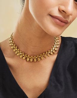 Fabindia - Women Gold Statement Necklace