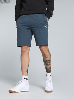 Puma - Zippered Jersey Men Grey Shorts
