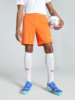Puma - Team Goal Men Orange Shorts