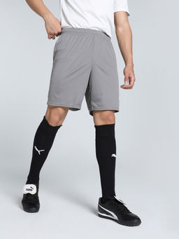 Puma - Team Goal Men Grey Shorts