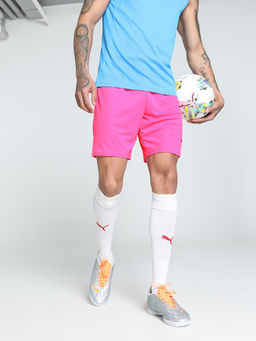 Puma - Team Goal Men Pink Shorts