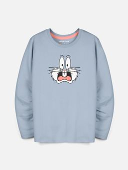 HELLCAT - Grey Trendy Graphic Round Neck Full Sleeve T-shirt for Boys