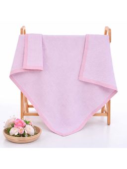 MumsLap - Lavender Muslin 4-Layer Baby Blanket Ultra Soft & Breathable Cotton Wrap (0-2 Years)