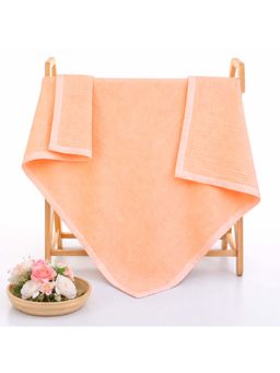 MumsLap - Peach Crinkled Muslin 4-Layer Baby Blanket Ultra Soft & Breathable Cotton Wrap (0-2 Years)