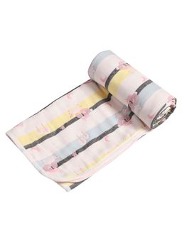 MumsLap - Puppy 6 Layers Muslin Baby Blanket & Wrapper (0-2 Years)