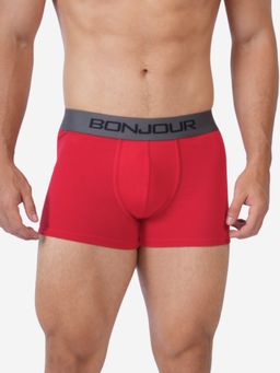 Bonjour - Red Cotton Solid Trunk